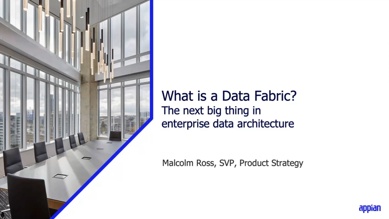 Webinar What Is A Data Fabric